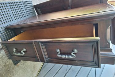 Pulaski furniture multi use 2 piece set interchangeable parts from tv to wardrobe to display. L drawer sets below  Arl 76016 pu