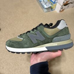 Size 11 - CLEAN New Balance 574 Legacy Stone Island Dark Green