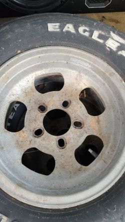 14 inch set of old school cragars