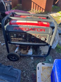 Predator 6500W / 5500W Portable Gas Generator