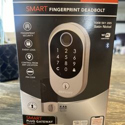 Smart Fingerprint Deadbolt