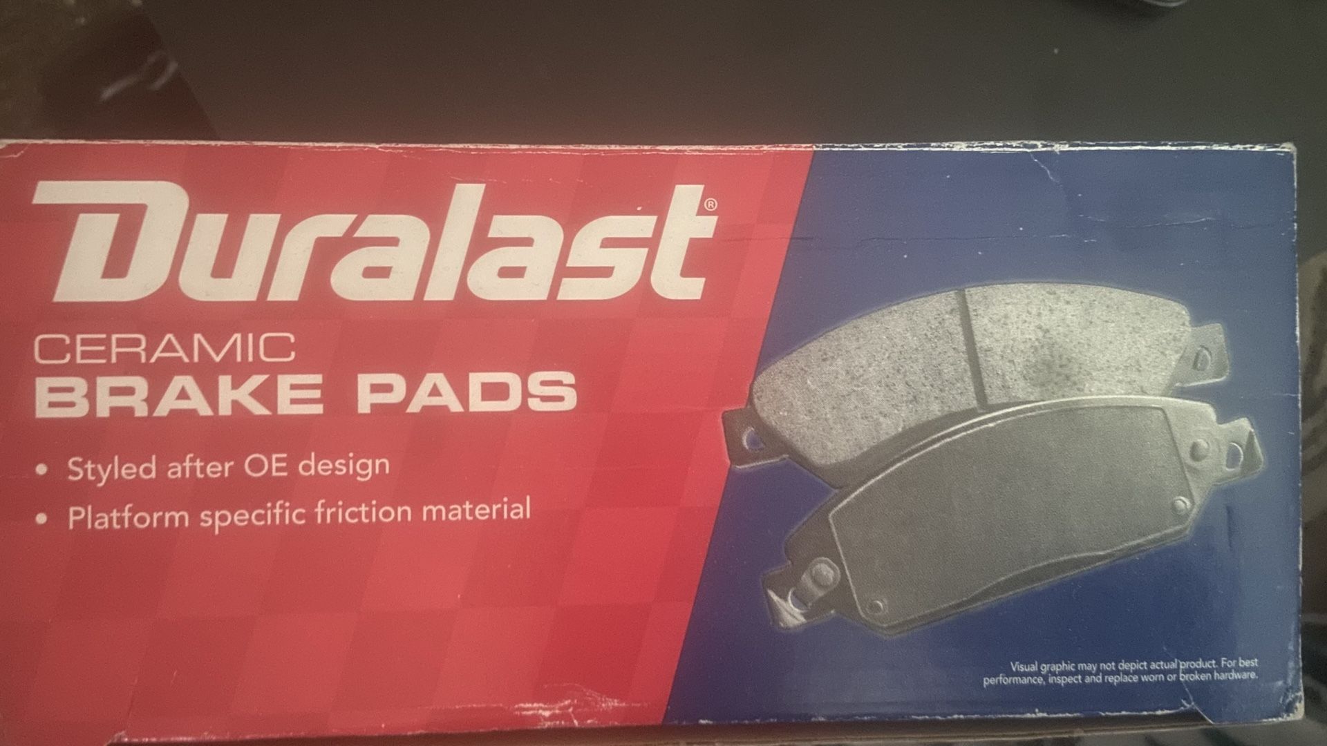 Duralast Ceramic Brake Pads - New in Box