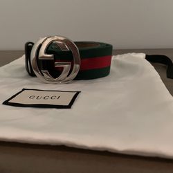 Gucci Belt With G Buckle 