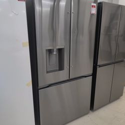 New Counter-Depth MAX™ with Zero Clearance™ 3-Door French Door Refrigerator with Thin Door Design