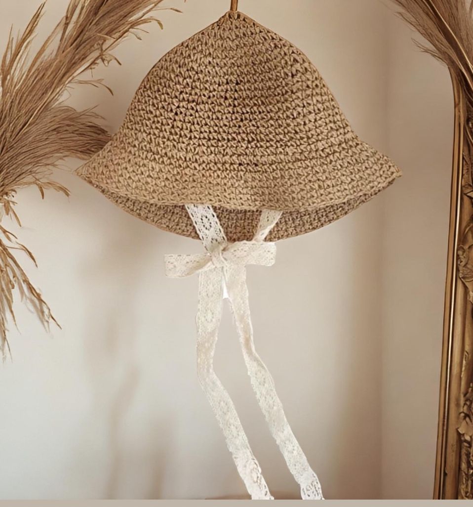 Baby Straw Summer Hat 2-5 Years