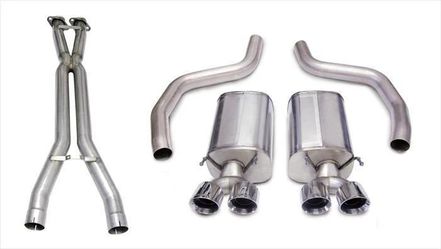Corsa Performance Sport 3.0 in Cat-Back 4.0 in Twin Tips | 2006-2011 Corvette C6 Z06 ZR1