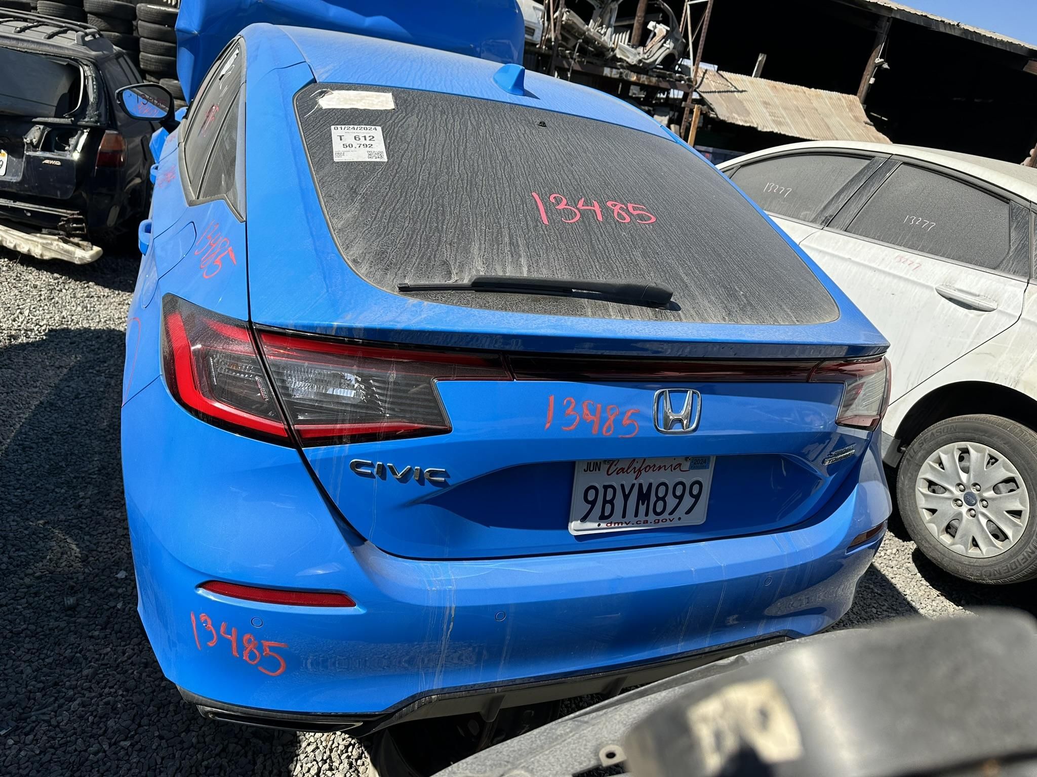 Parts for HONDA CIVIC 2022 - Stock #13485
