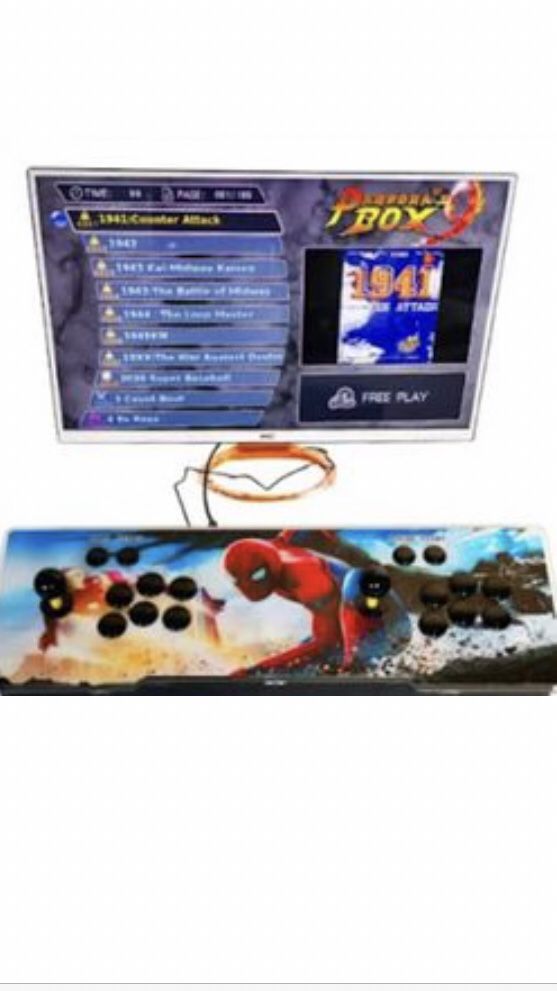 6060 In 1 Retro Video Games Double Stick Arcade Console, New Pandora Box 11s