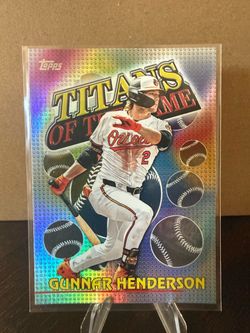 2026 Topps Gunnar Henderson Titans of the Game Insert Card #TOG-4