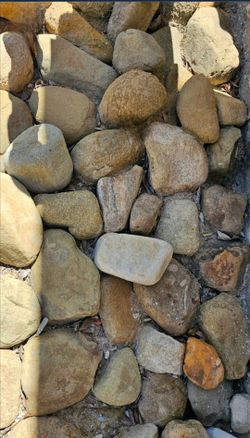 Landscaping rocks 4 to 8 inches
