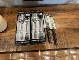 Stainless Silverware New 32 Piece