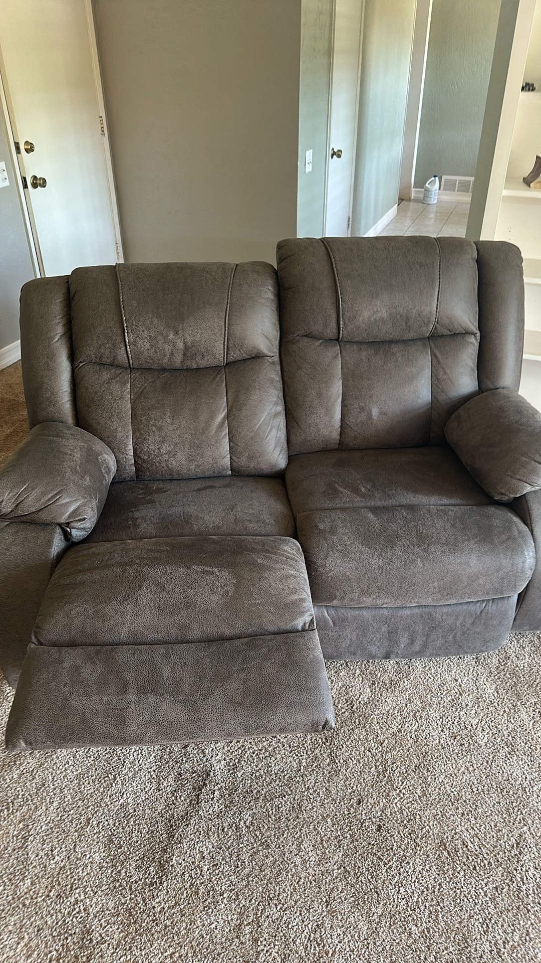 Loveseat Recliner Manual First Base
