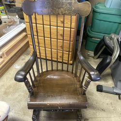 Antique Rocking Chair 