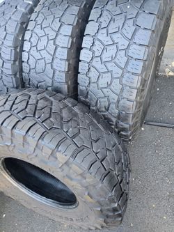4 used tires Lt37x12.50r17  Toyo Open Country $ 350.00