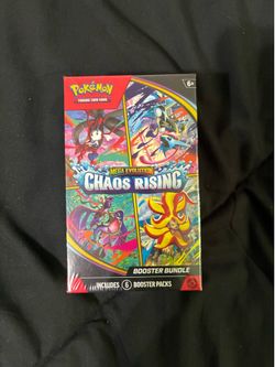 Pokemon Chaos Rising booster bundle