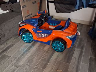 Spiderman electric toddler car