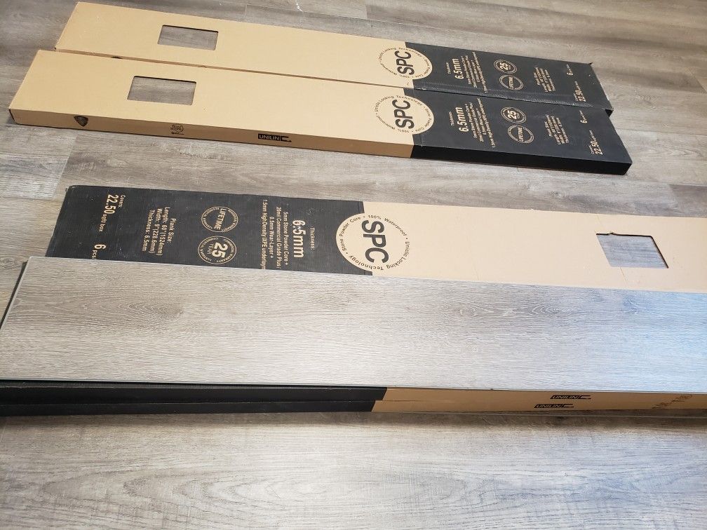 100% Waterproof Laminate Flooring SPC Luxury Vinyl Plank
