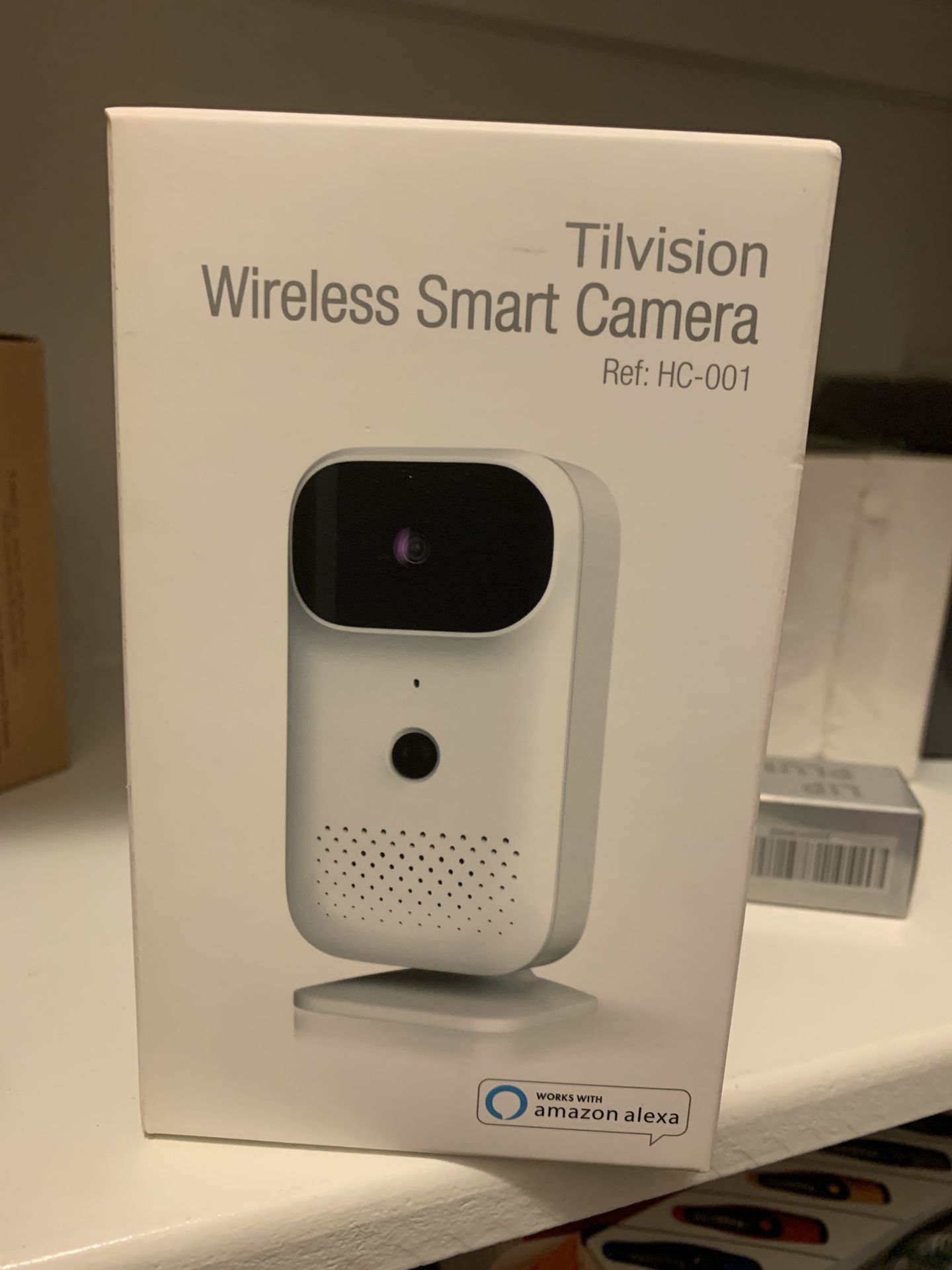 Wireless Security Camera, Rechargeable Battery