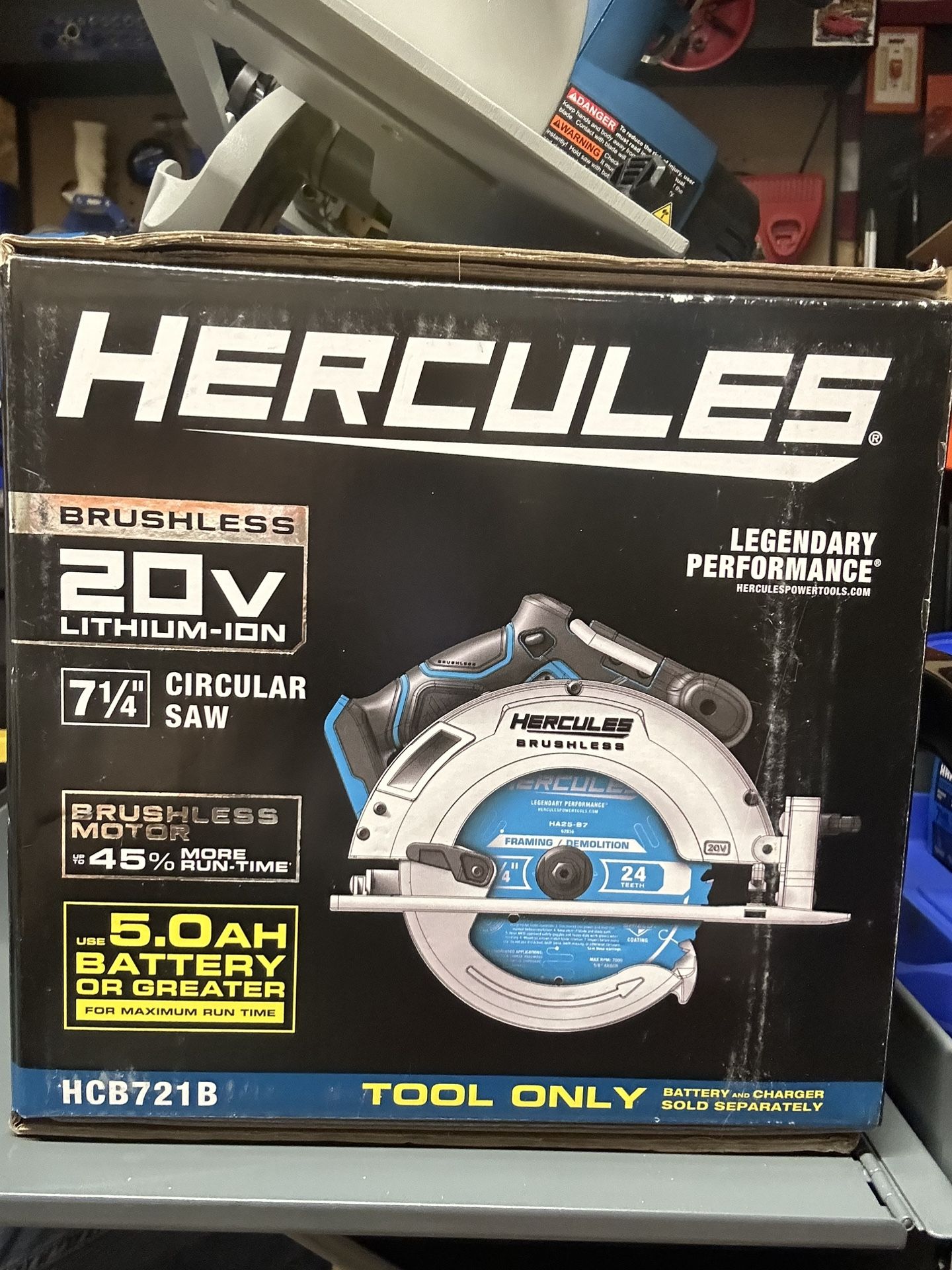 Hercules Circular Saw 7 1/4 In