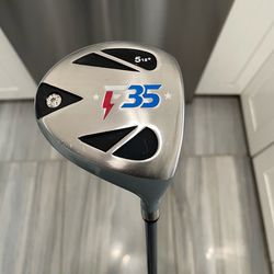 Patriot Golf F35 5 Wood 18°, AccuFlex Pro LD Shaft, 42.5” RH - STILL AVAILABLE