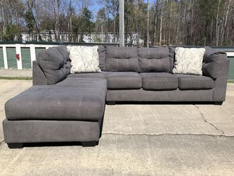 Gray L-Shape Sectional Sofa from Ashley HomeStores