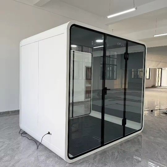 New 4-Person ! Pallares Inovations Smart Booths . We Have All Sizes Available Now 1 - 12-Person Booths.