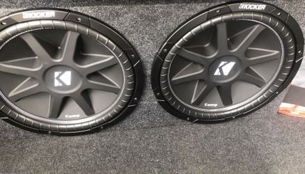 2 Kicker 12inch Subs 3000 Mono Block $400