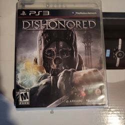 Dishonored Game For PS3