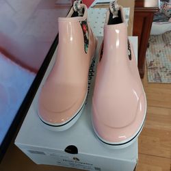 Hush Puppies Rain Sneaker Booties (Blush Color) Sz 9