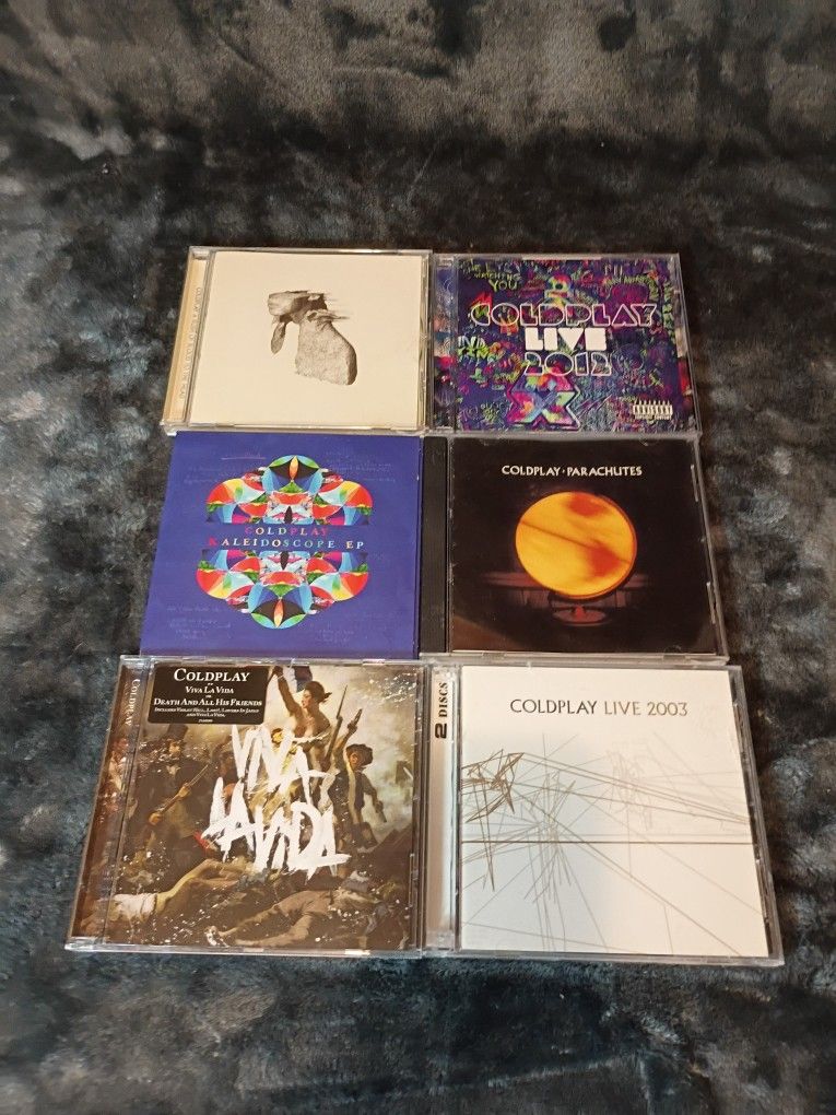 Coldplay CD Collection