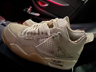 Off White Jordan 4s