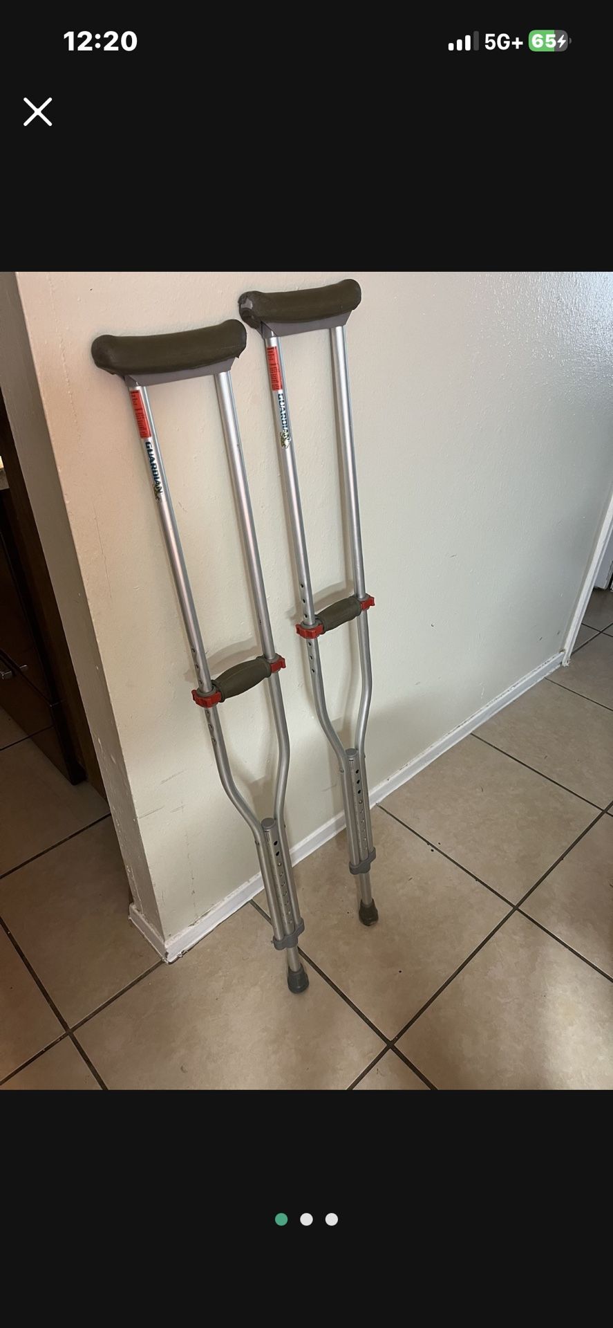 Crutches Free‼️