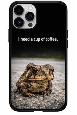 Funny Toad Coffee iPhone Case 12-18 and Samsung Galaxy 23-25