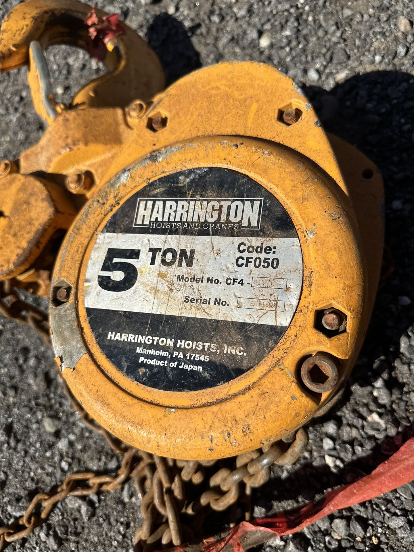 Chain Hoist 5 Ton