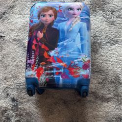 Elsa And Anna suitcase