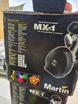 Martin Mx1 Scanner Dj Lights  