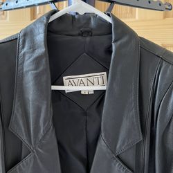 Black Leather Women’s Jacket 