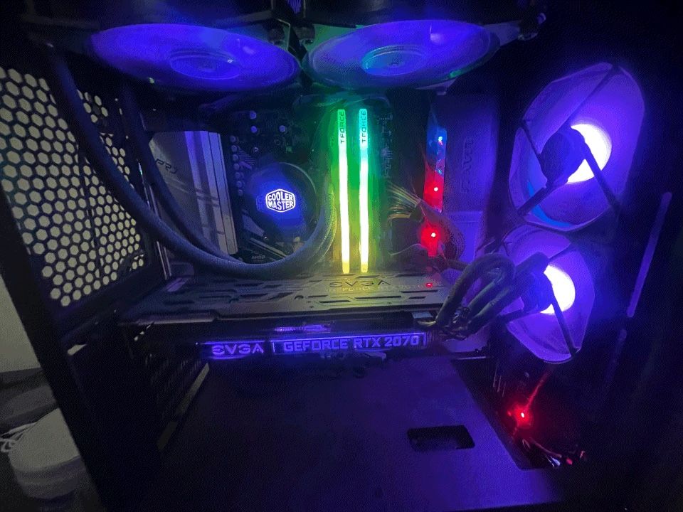 PowerSpec G706 Gaming PC - AMD RYZEN 7 - 32GB RAM (RTX 2070 SUPER 8GB CUDA 2560) (1TB M.2) W/ 3.1 SUBWOOFER