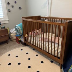 West Elm x Pottery Barn Kids Mid-Century Convertible Crib