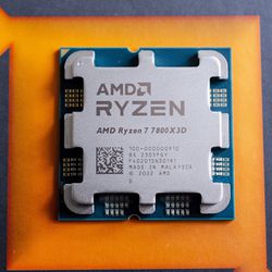 AMD 7800X3D Gaming CPU