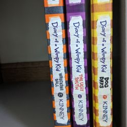 Diary Of A Wimpy Kid (3 Books)