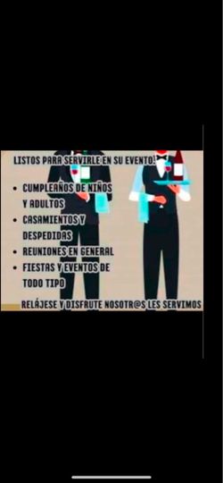 Meseras y meseros y servidoras de comida