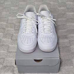 Nike Air Force 1 '07 In Triple White Women’s Size 9