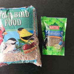 Bird Food and Mealworms