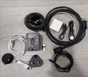 Mixed Cable and Adapter Lot