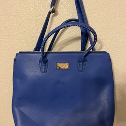Large Blue Tote Bag 