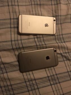 iPhone 6 great condition 600 for both