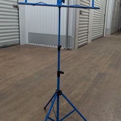 Blue Portable Music Stand 
