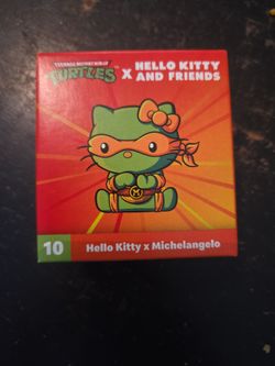 Mc Donald's Hello Kitty Ninja Turtle Toy 
