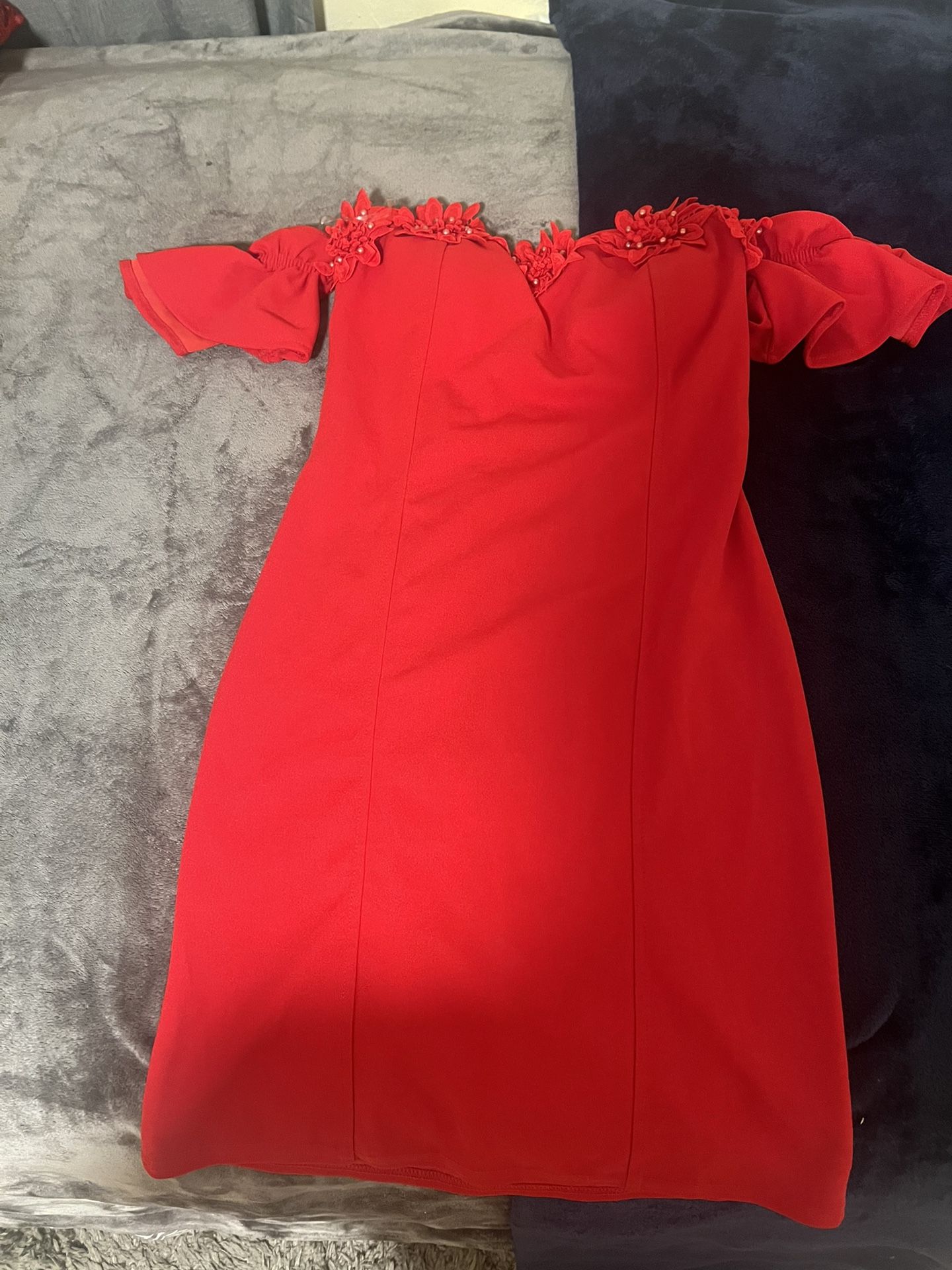 Red Dress/ Unitalla/ One Size